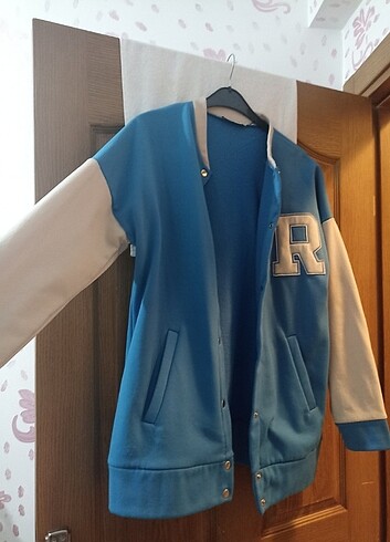  Oversize R kolej ceketi unisex 