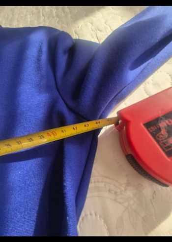 parlement mavisi elbise - Görsel 7