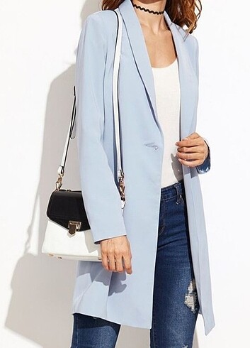 Alvina İşlemeli Blazer Ceket