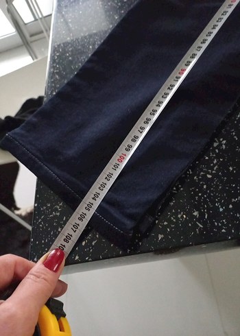 Jack Jones lacivert Düğmeli Bol Kesim Denim Jean - Görsel 5