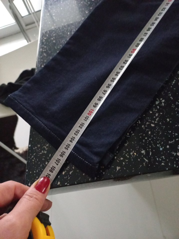 Jack Jones lacivert Düğmeli Bol Kesim Denim Jean - Görsel 5