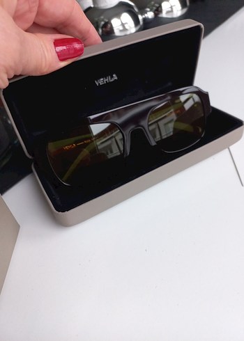 Şeffaf Bej Kadın Gözlük - VEHLA - Görsel 3