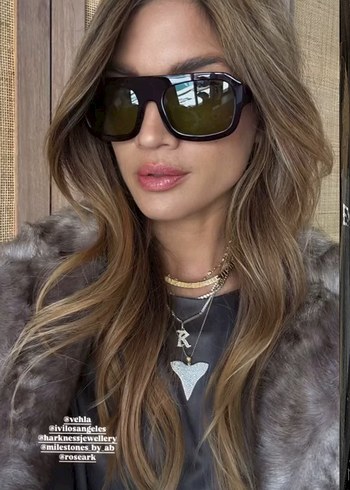 Şeffaf Bej Kadın Gözlük - VEHLA - Görsel 7