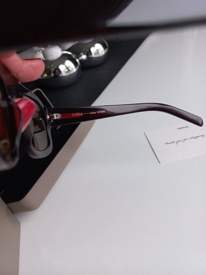 Şeffaf Bej Kadın Gözlük - VEHLA - Görsel 4