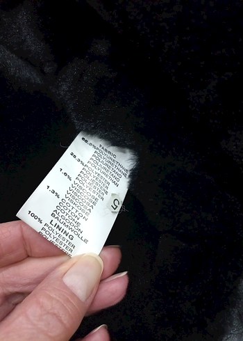 Siyah Kürklü Deri Kadın Biker Ceket - Görsel 4