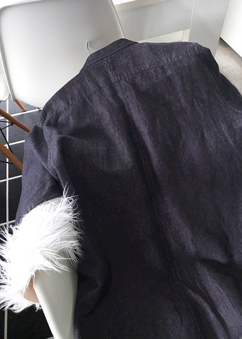 Ted Baker Gri Denim Erkek Gömlek - Görsel 8