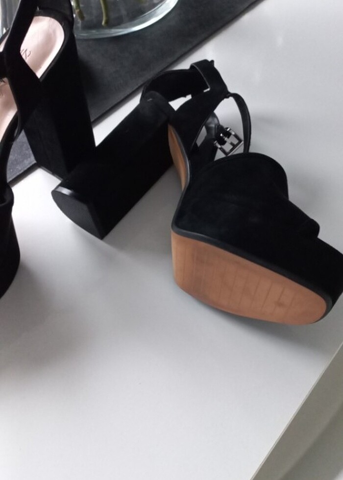 Zara platform ayakkabı - Görsel 4