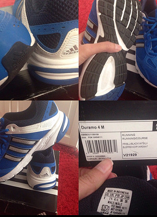 40 Beden mavi Renk Adidas koşu ayakkabısı