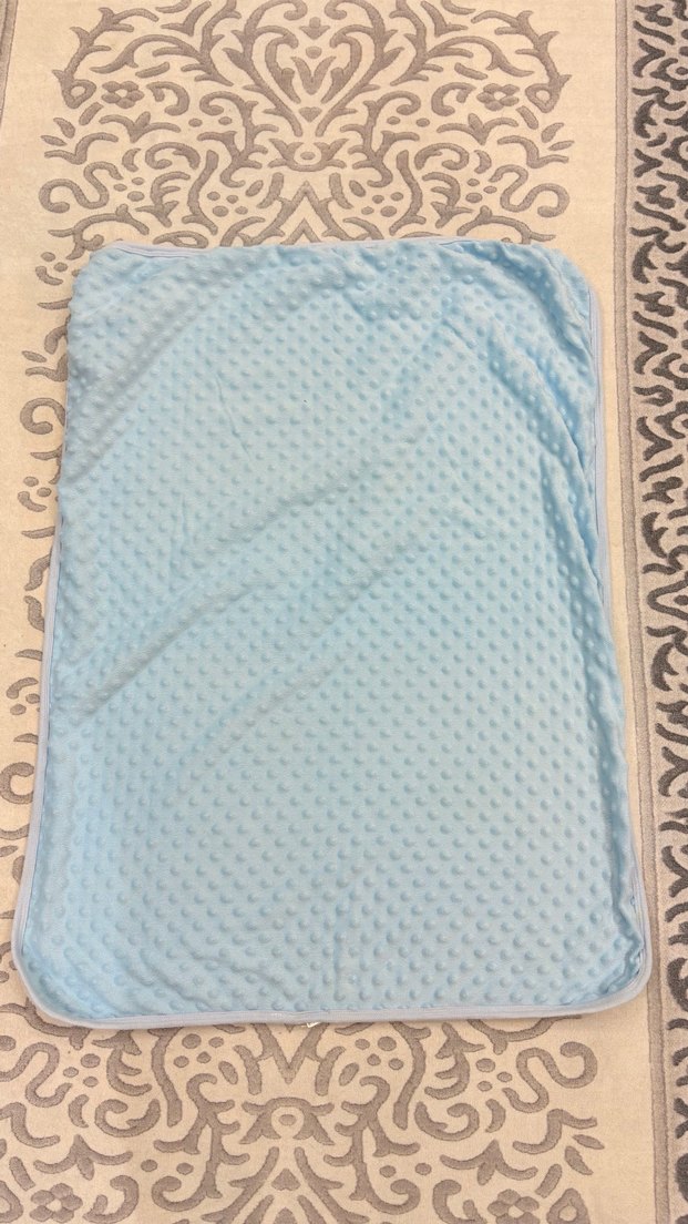 Pastel Mavi Çocuk Battaniyesi - Görsel 2
