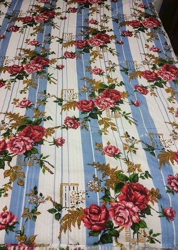 Çiçek Desenli Pastel Renkli Nevresim Takımı - Görsel 3