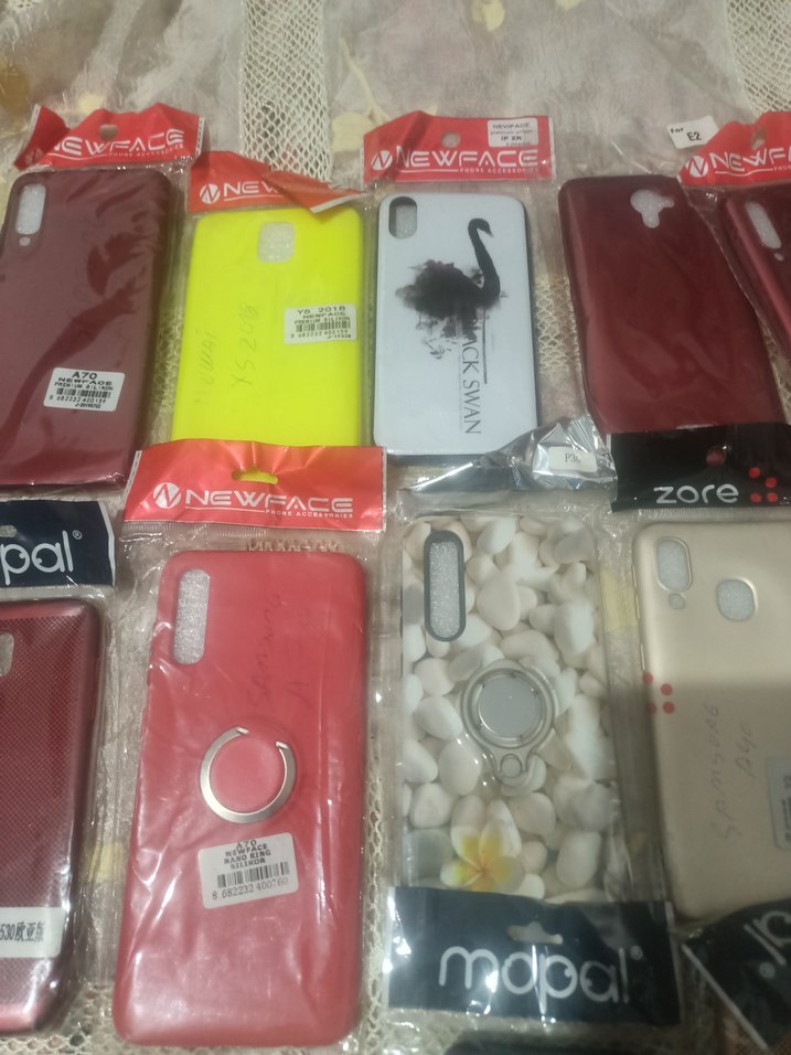 Elastik Çok Renkli Sokak Stili Telefon Kılıfı - Görsel 3