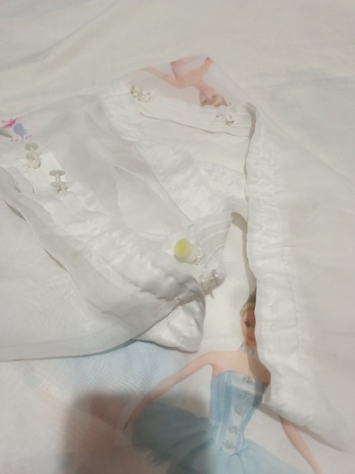 barbie'li çocuk odası perdesi - Görsel 2