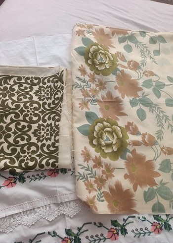 Hafif Desenli Haki Nevresim ve Çarşaf Seti - Görsel 2