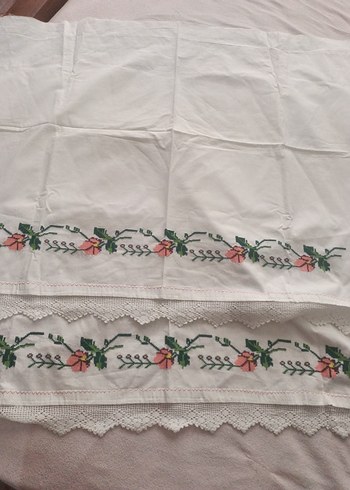 Nakışlı Pembe Bohem Masa Örtüsü - Görsel 7