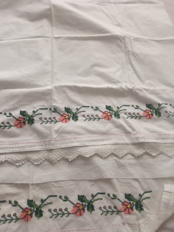 Nakışlı Pembe Bohem Masa Örtüsü - Görsel 2