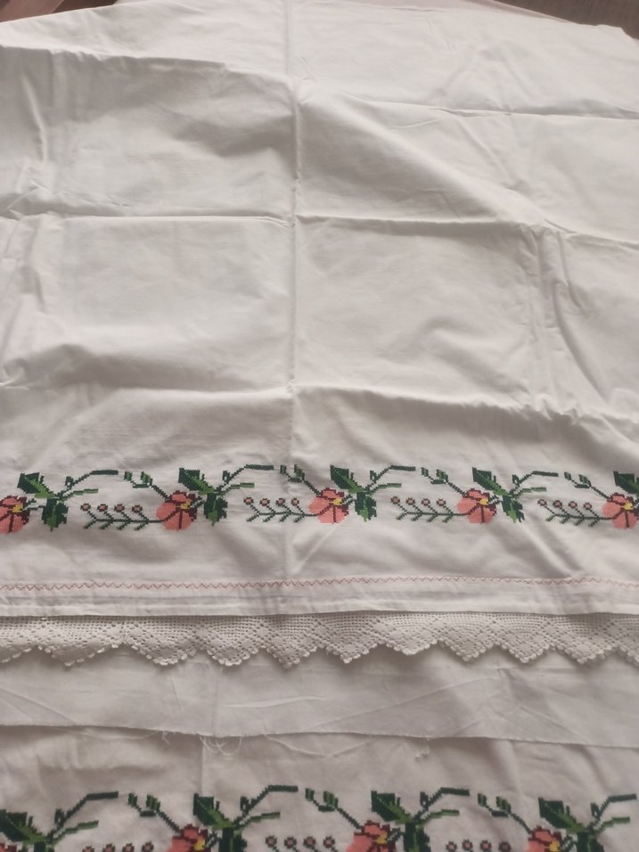 Nakışlı Pembe Bohem Masa Örtüsü - Görsel 3