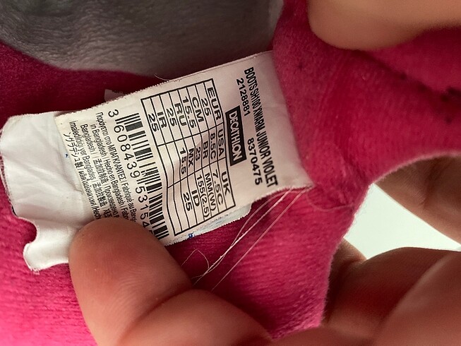 Decathlon kız çocuk botu - Görsel 5