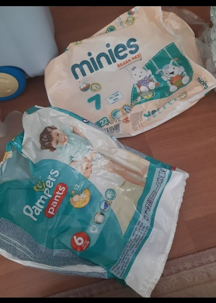 Minies 7no- Pampers prima 6no - Görsel 3