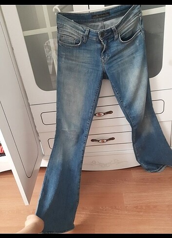s Beden mavi Renk Mavi jeans düşük bel kot