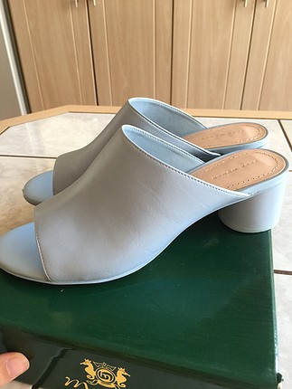 Zara Zara buz mavisi terlik
