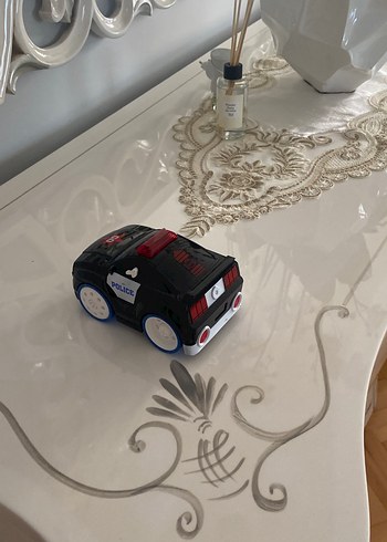 Beden Renk Küçük Siyah Polis Oyuncak Arabası