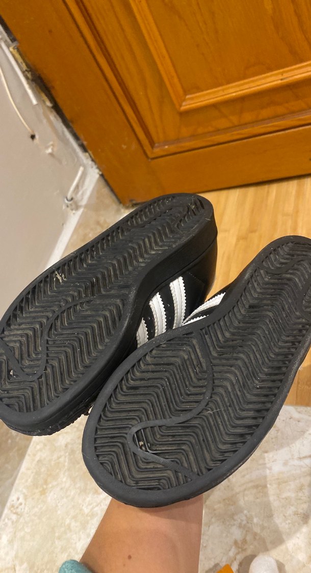 Adidas Siyah-Beyaz Retro Sneaker Orjinal — görsel 7/8