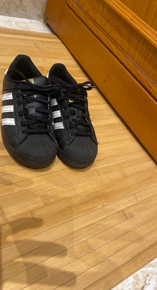 Adidas Siyah-Beyaz Retro Sneaker Orjinal — görsel 3/8