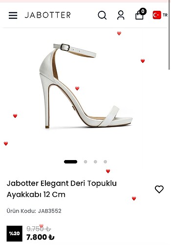 Jabotter Jabotter Marka İnce bant ince topuk, Topuklu ayakkabı