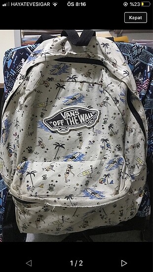 VANS SIRT ÇANTASI