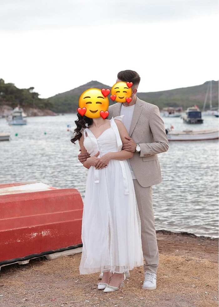 Beyaz Nikah elbisesi - Görsel 2