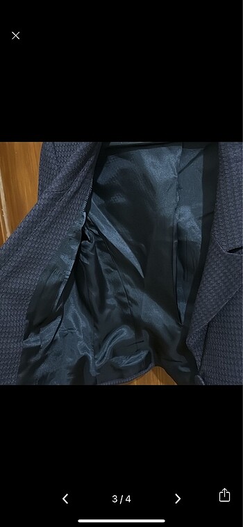38 Beden Mor Blazer ceket