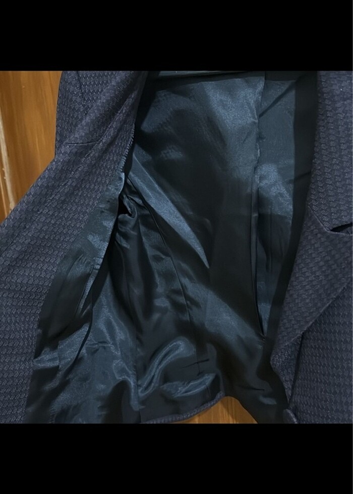Mor Blazer ceket - Görsel 3