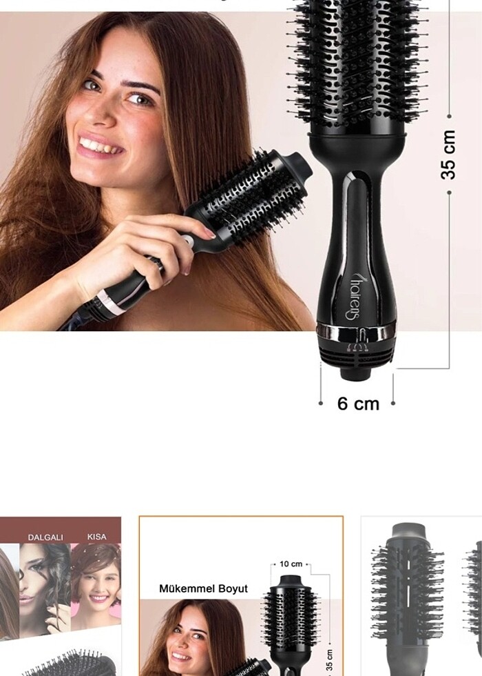 Hairens Hrs-800 Şaç Düzleştirici Fön Makinesi - Görsel 4