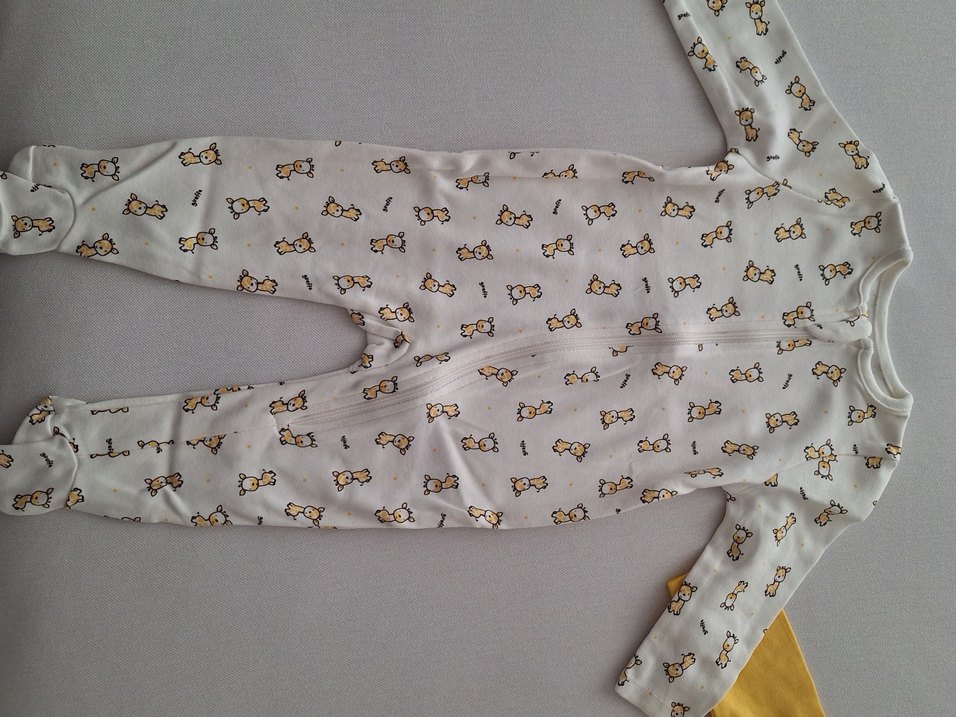 Uzun Kollu Bebek Tulum Seti - Görsel 2