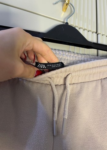 Zara Bej Rahat Kesim Kadın Eşofman Altı - Görsel 3