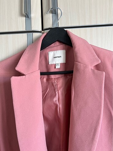 36 Beden Pembe blazer ceket