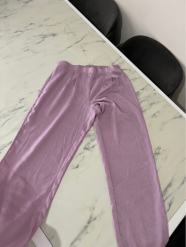 38 Beden mor Renk Koton lila pijama altı