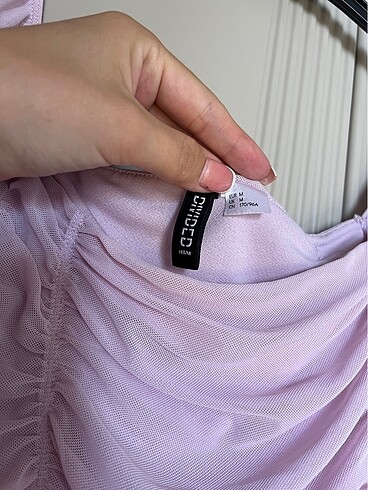 m Beden mor Renk H&M bluz