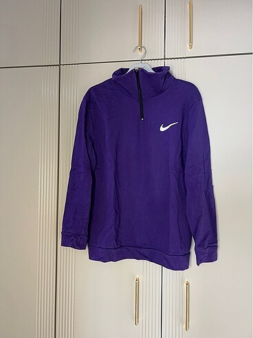 Mor sweatshirt - Görsel 2