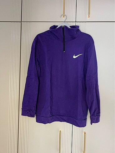 Mor sweatshirt - Görsel 3