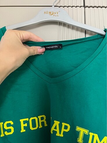 Yeşil top sweatshirt - Görsel 3