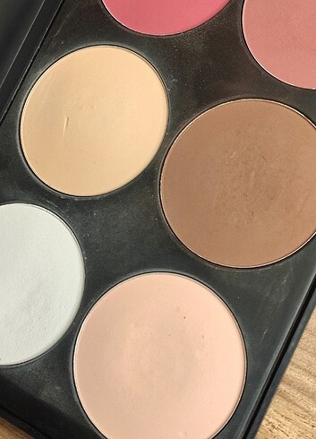  Beden Renk Yüz paleti Allık+Bronzer+Pudra Nars muadili