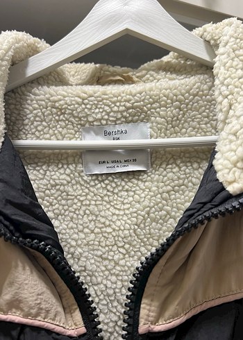 Kürklü Kapüşonsuz Renkli Kadın Mont - Görsel 2