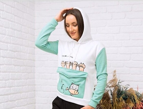 Kalın içi yünlü sweat
