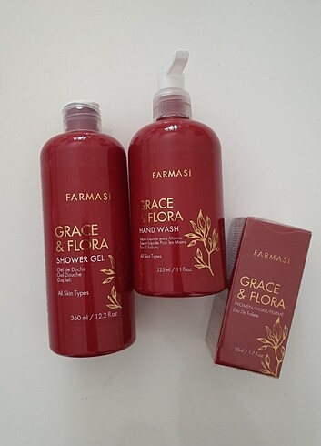 Farmasi Grace&Flora banyo seti