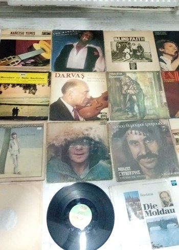 Yabancı antika Çeşitli Plak Albümleri Koleksiyonu - Görsel 8