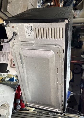 Gri Simfer Mini Fırın - Görsel 3