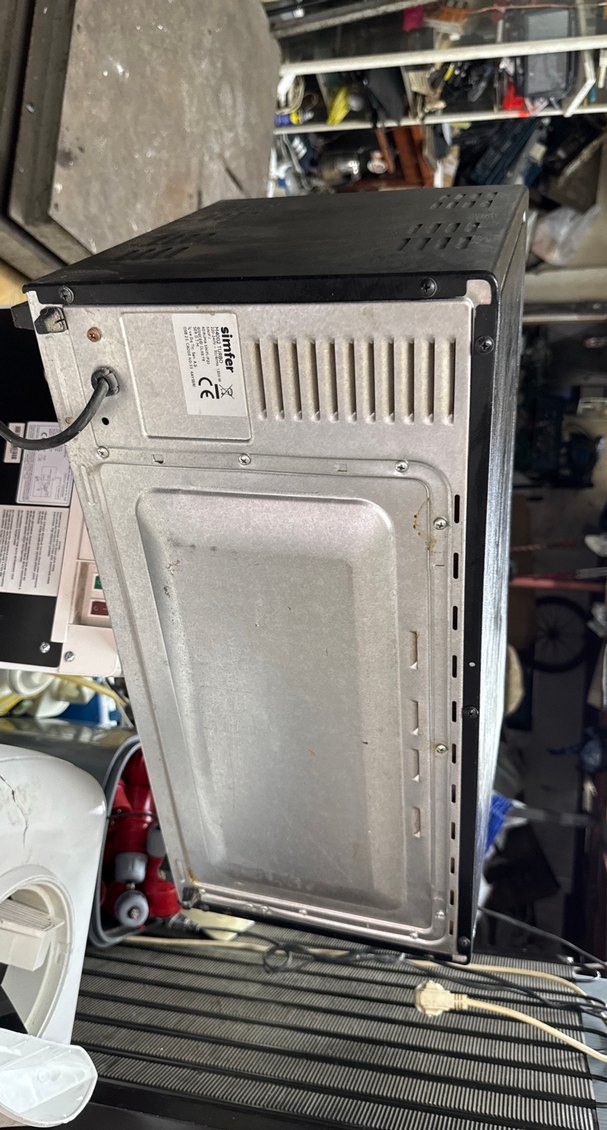 Gri Simfer Mini Fırın - Görsel 3