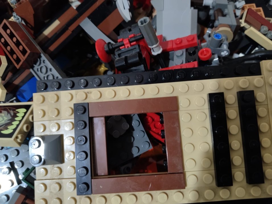 Orjinal legoKahverengi ve Koyu Renkli Lego Parçaları - Görsel 3