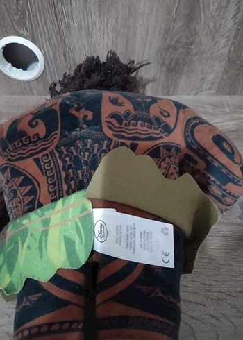 Disney MAUI moana Kahverengi Dövmeli Peluş Oyuncak - Görsel 2